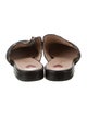 Gucci Mesh Lace Pattern Mules