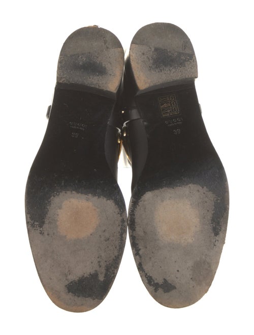 Gucci Horsebit Accent Leather Riding Boots