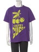 Gucci Graphic Print Crew Neck T-Shirt