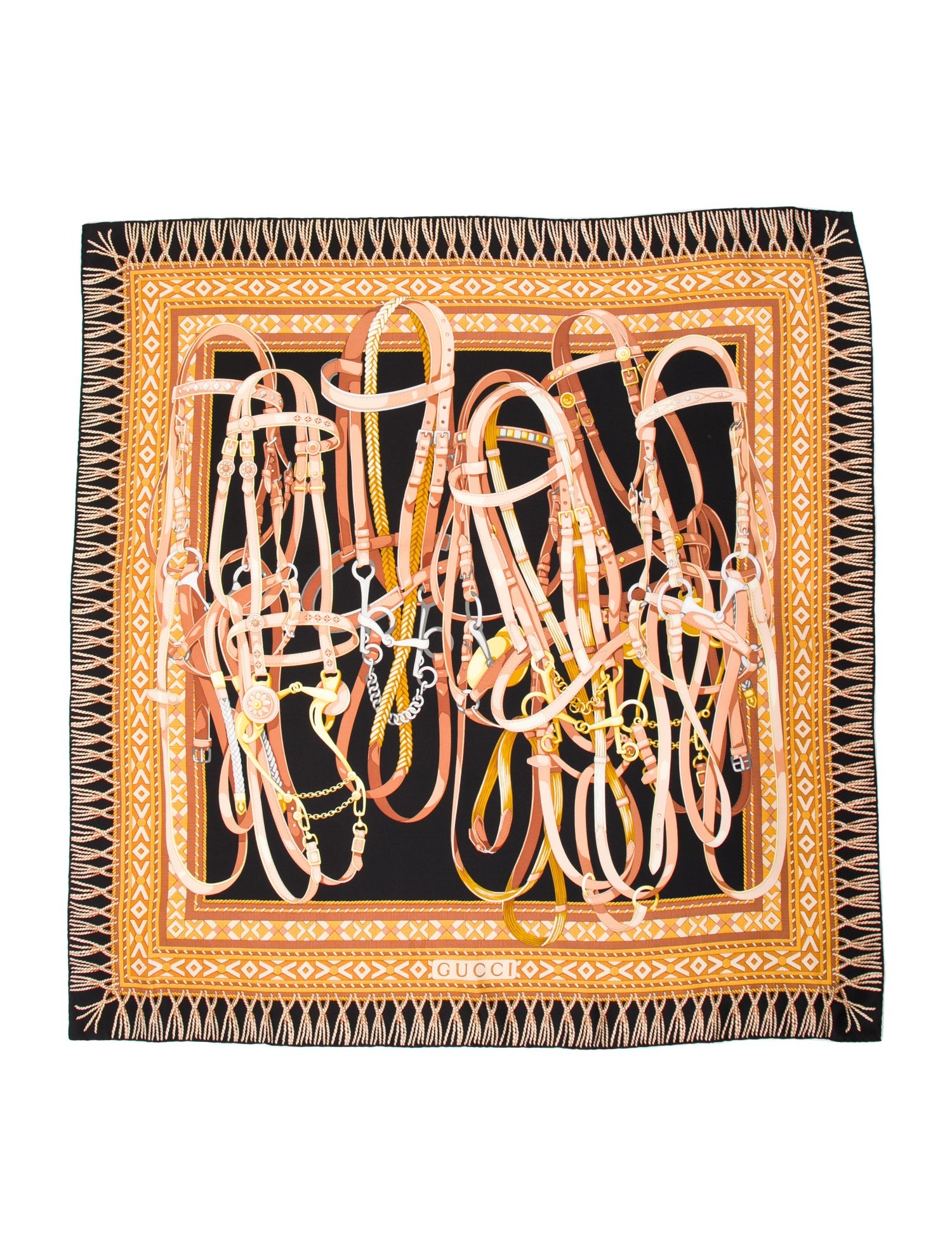 Gucci Silk Printed Scarf