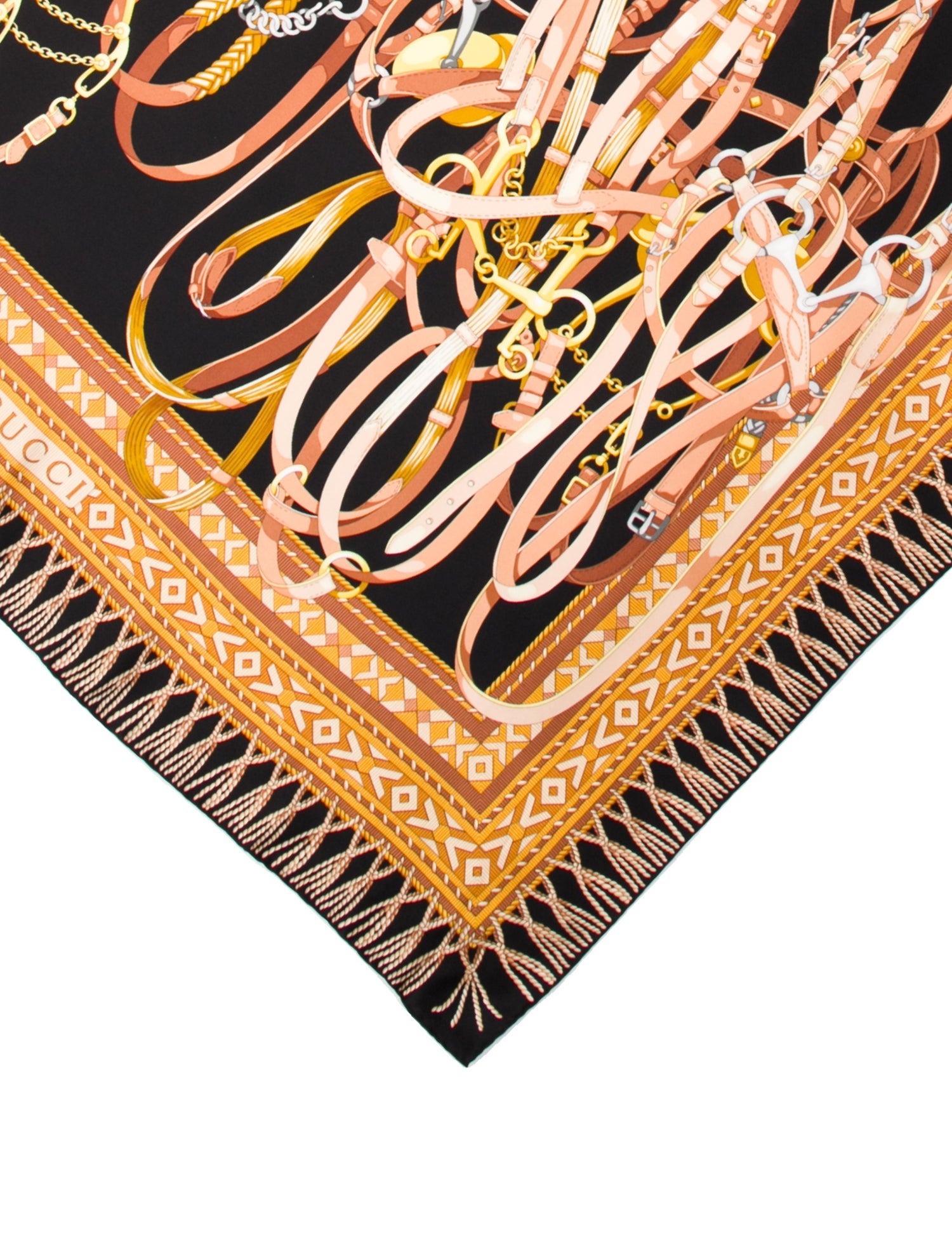 Gucci Silk Printed Scarf