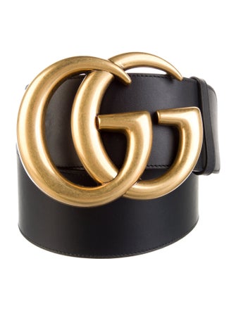 Gucci Double G Logo Wide Belt