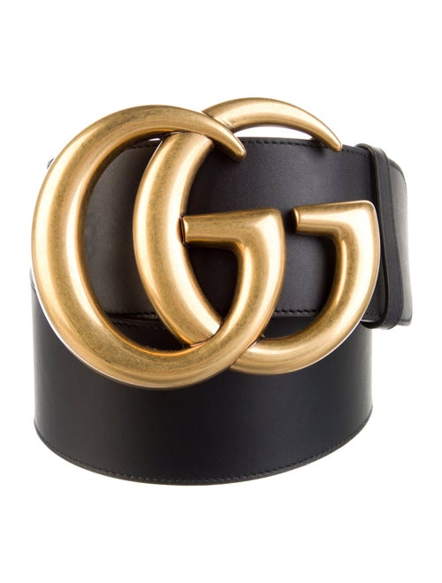 Gucci Double G Logo Wide Belt