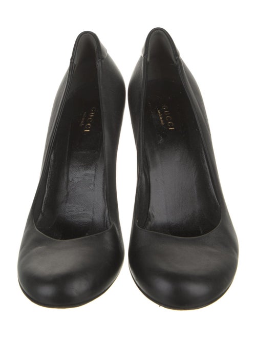 Gucci GG Signature Leather Pumps