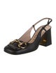 Gucci Leather Slingback Pumps