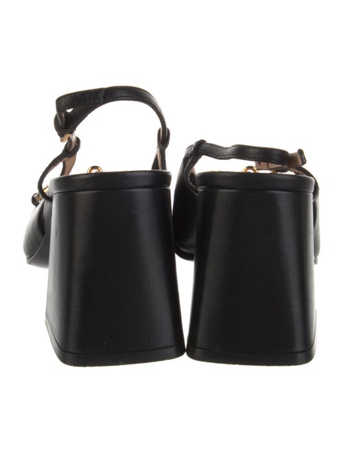 Gucci Leather Slingback Pumps