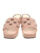 Gucci GG Signature Leather Slides