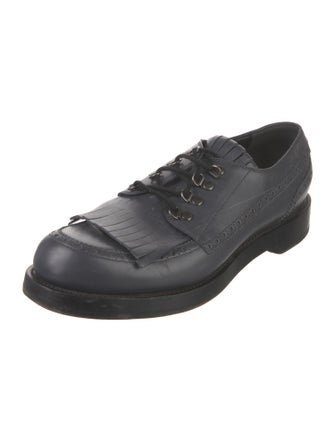 Gucci Leather Eyelet Trim Brogues