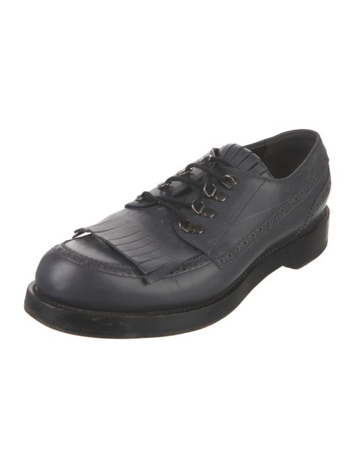 Gucci Leather Eyelet Trim Brogues