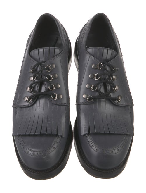 Gucci Leather Eyelet Trim Brogues
