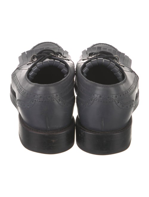 Gucci Leather Eyelet Trim Brogues
