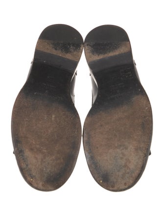 Gucci Leather Eyelet Trim Brogues