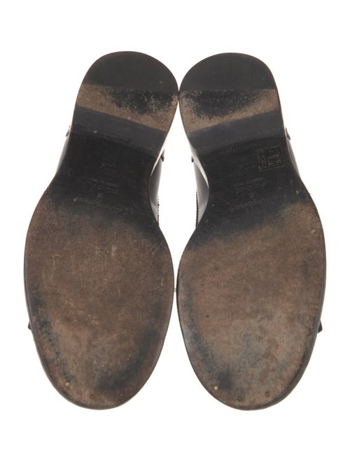 Gucci Leather Eyelet Trim Brogues