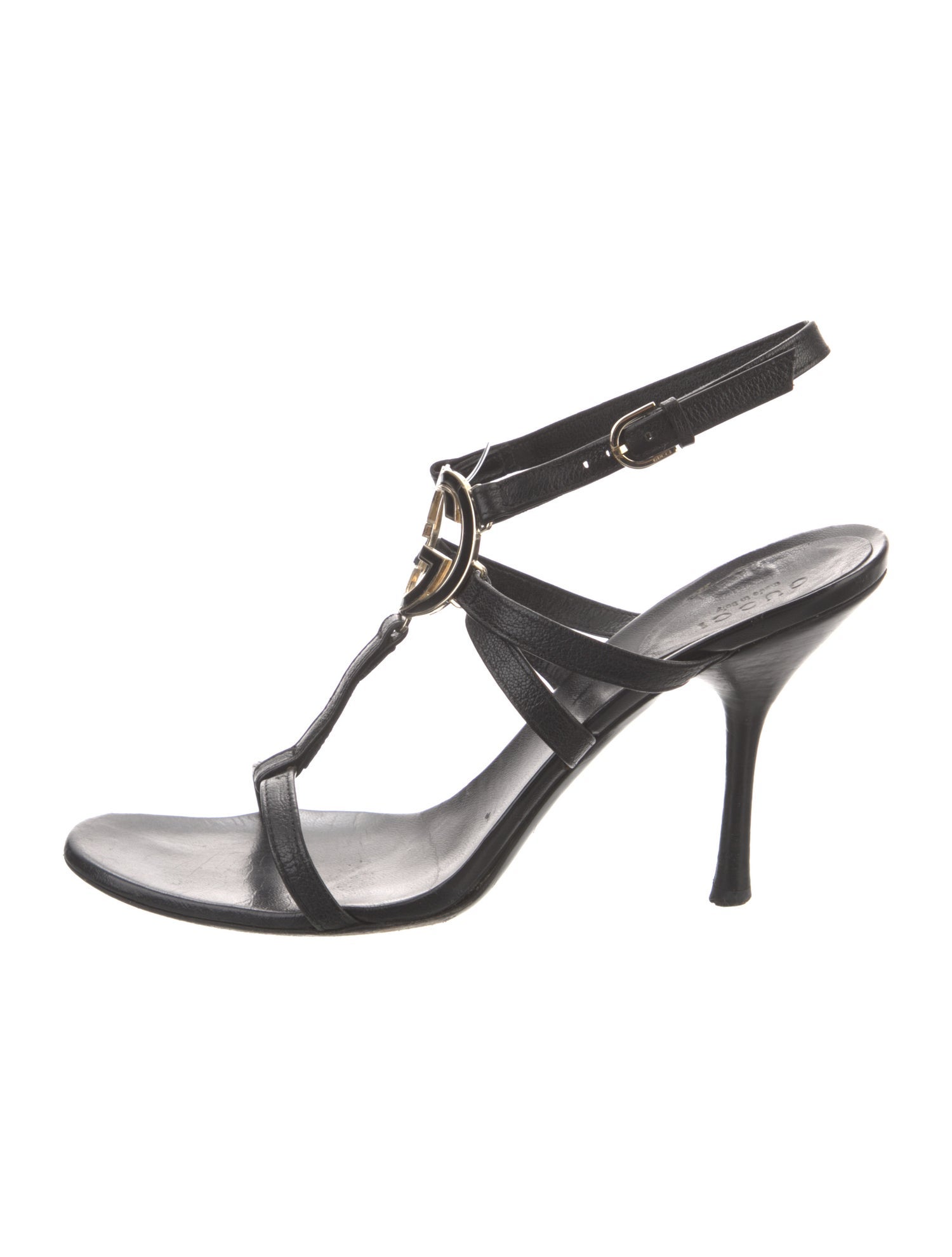 Gucci Leather Slides