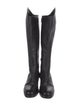 Gucci Horsebit Accent Leather Riding Boots