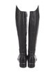 Gucci Horsebit Accent Leather Riding Boots