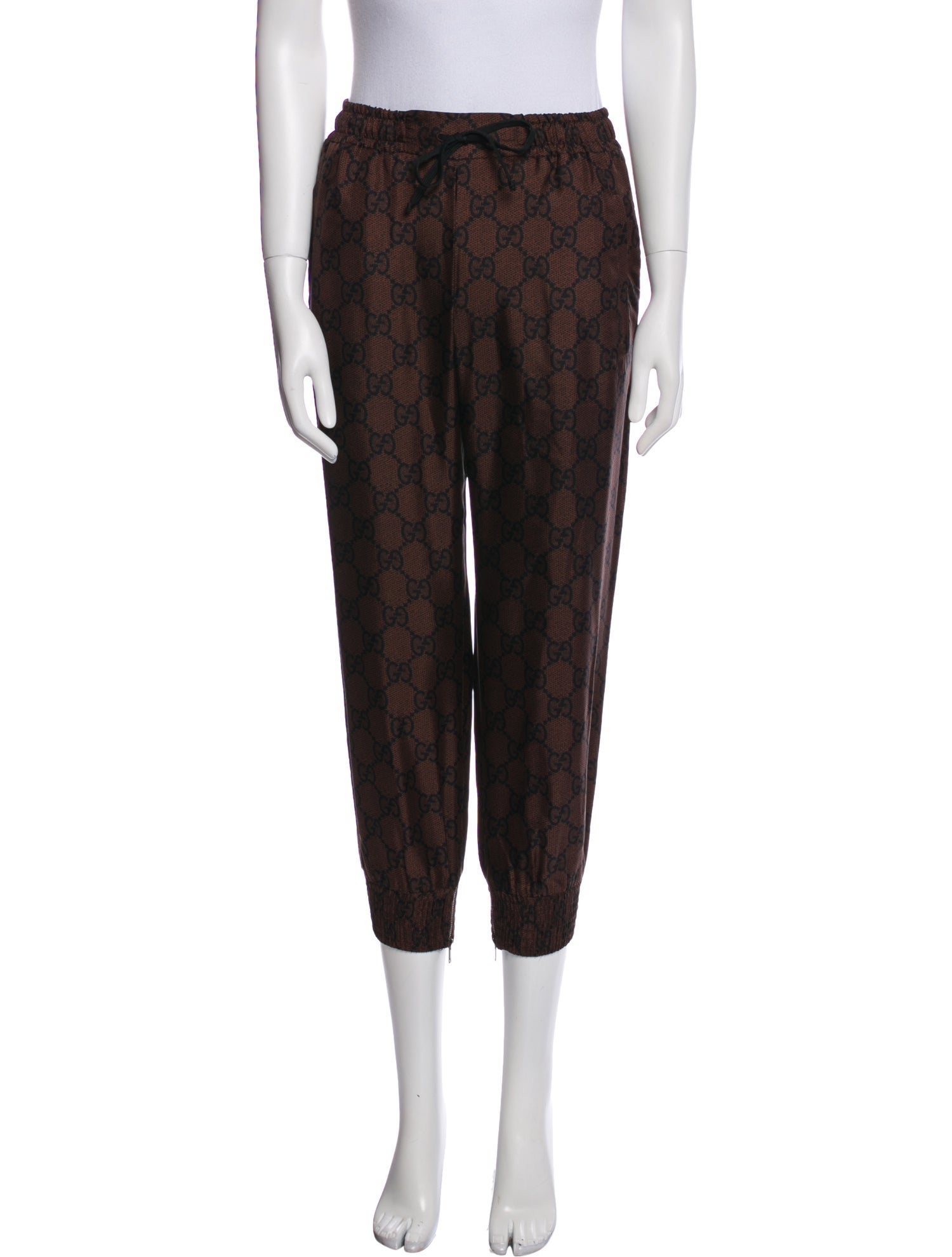 Gucci Silk Skinny Leg Pants