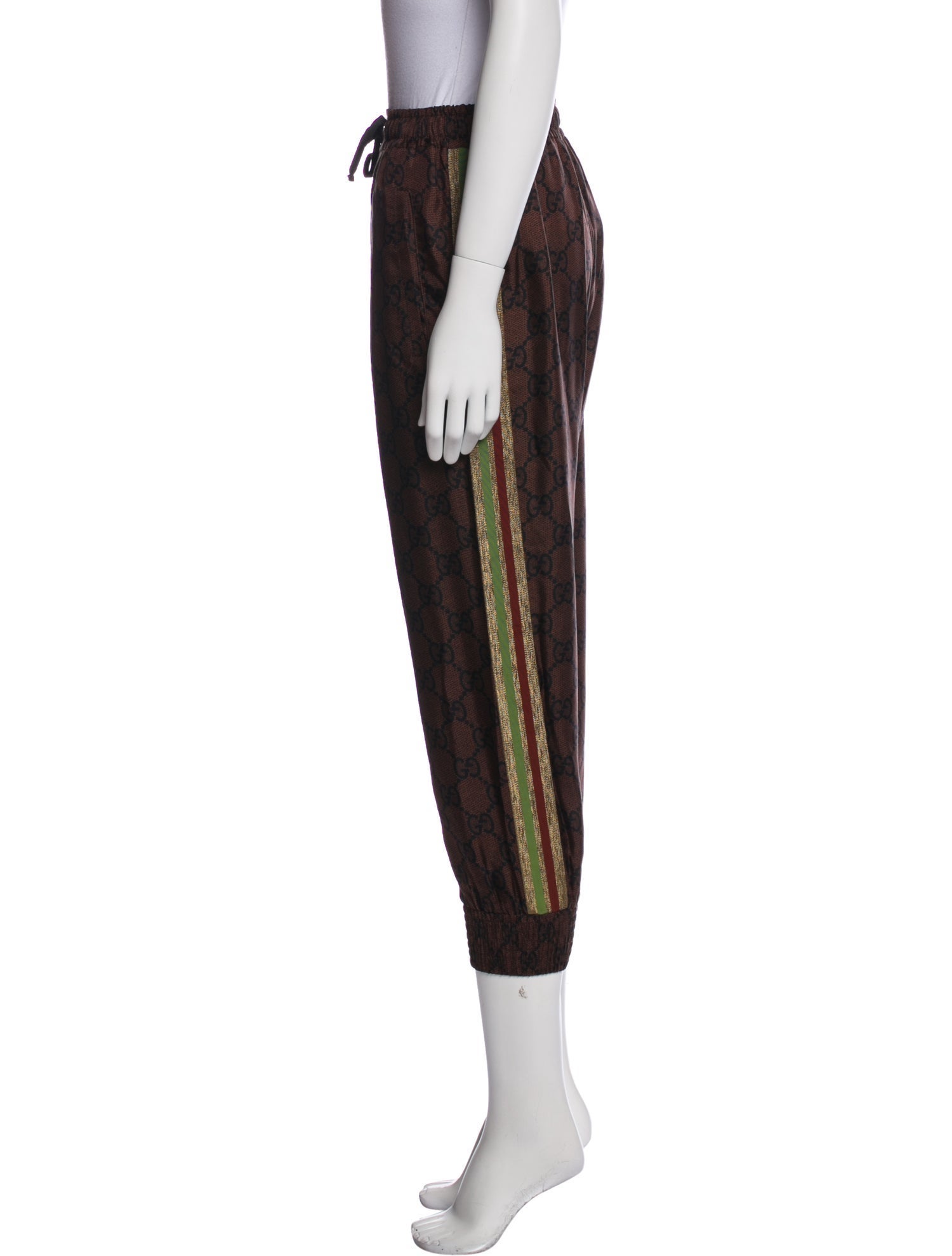 Gucci Silk Skinny Leg Pants