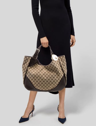 Gucci GG Canvas Charlotte Large