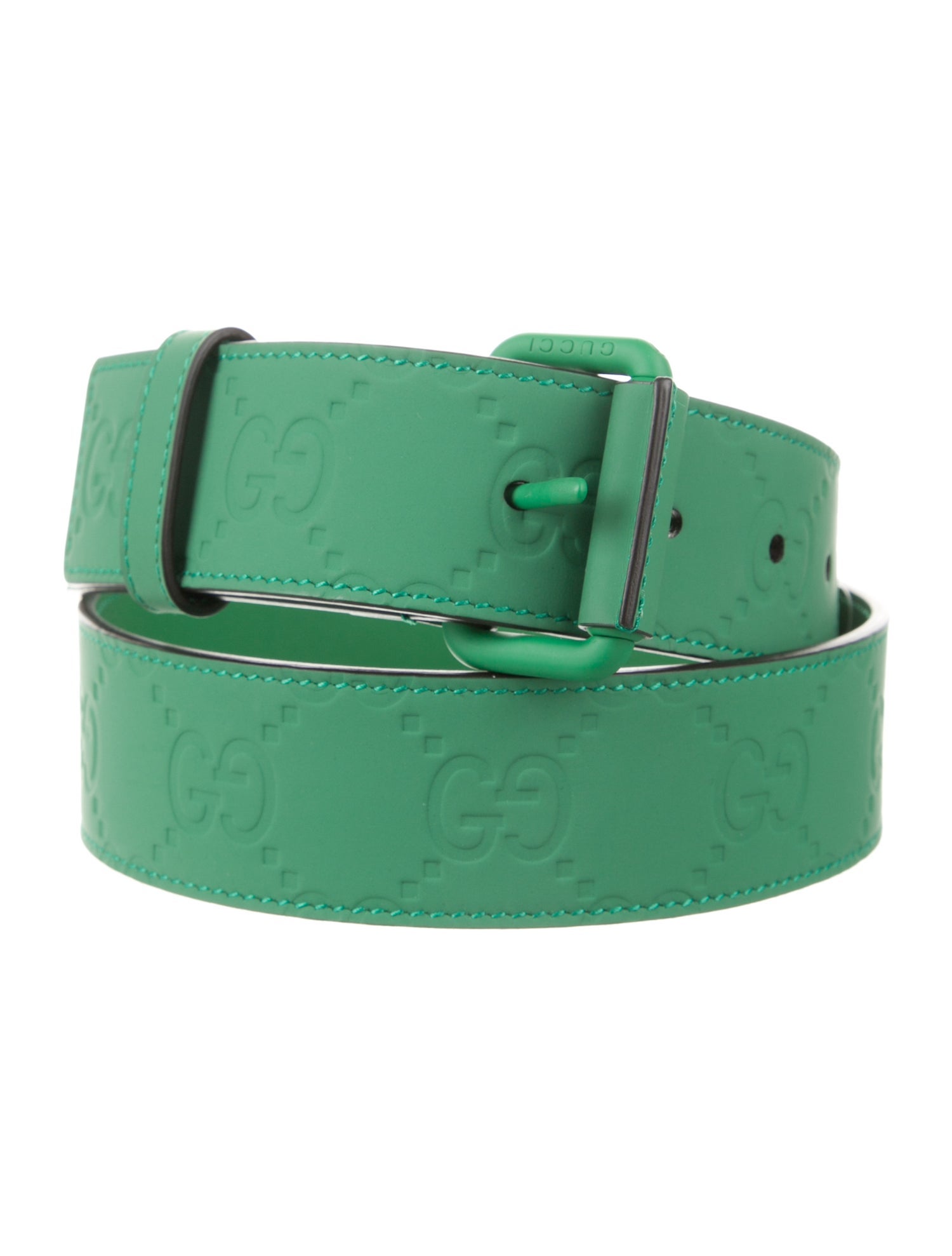 Gucci GG Signature Leather Waist Belt