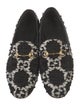 Gucci 1955 Horsebit Accent Leather Trim Embellishment Loafers