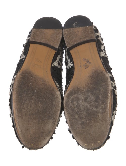 Gucci 1955 Horsebit Accent Leather Trim Embellishment Loafers