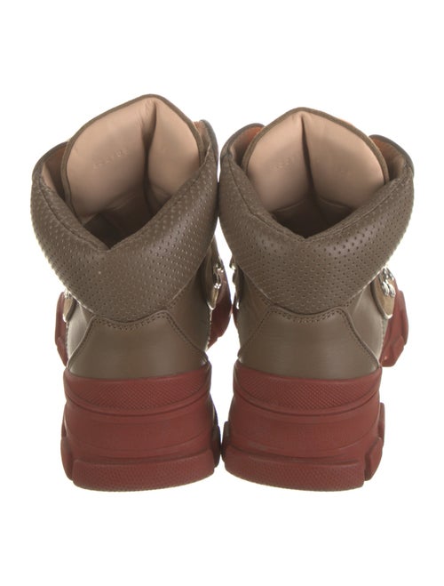 Gucci Leather Hiking Boots