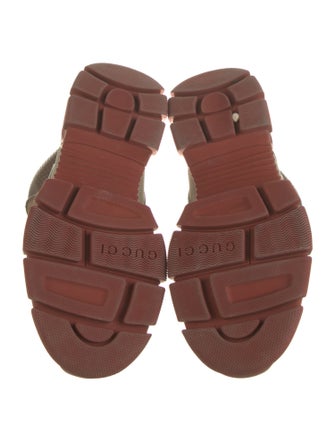 Gucci Leather Hiking Boots