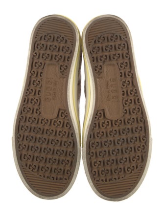 Gucci Printed Crystal Embellishments Sneakers