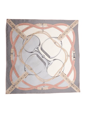 Gucci Silk Printed Scarf