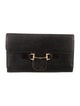 Gucci Horsebit Accent Leather Wallet