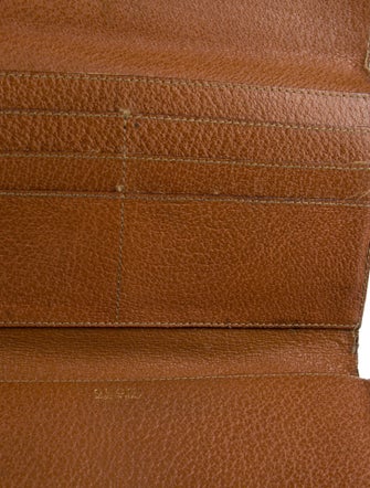 Gucci Horsebit Accent Leather Wallet