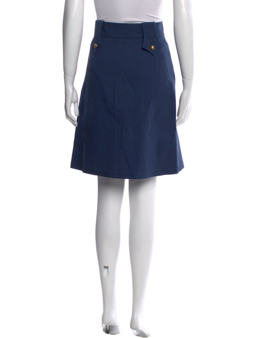 Gucci Pleated Accents Knee-Length Skirt