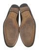 Gucci Web Accent Leather Dress Loafers