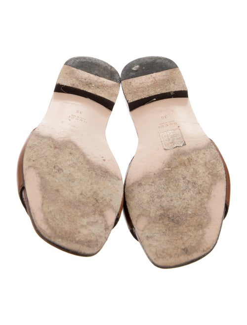 Gucci Leather Slides