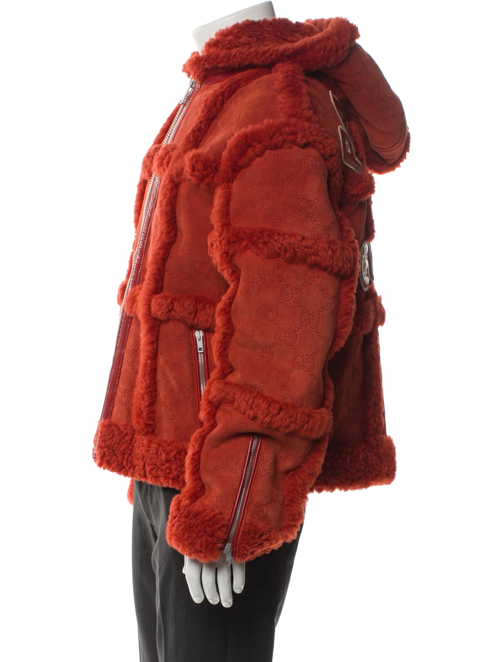 Palace Gucci 2022 GG Supreme Parka w/ Tags