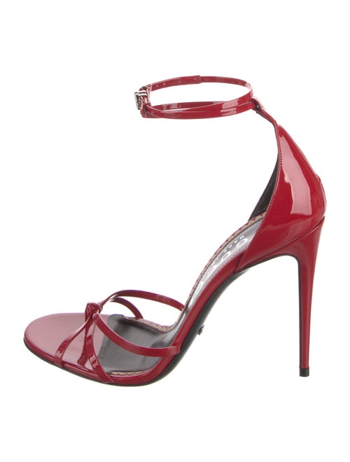 Gucci Patent Leather Sandals