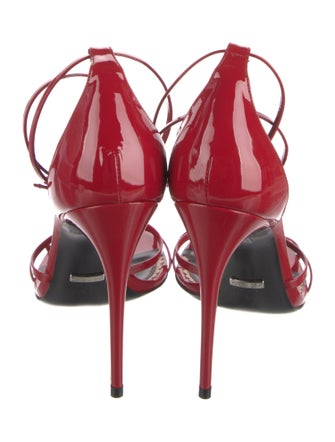 Gucci Patent Leather Sandals