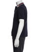 Gucci Web Accent Collar Polo Shirt