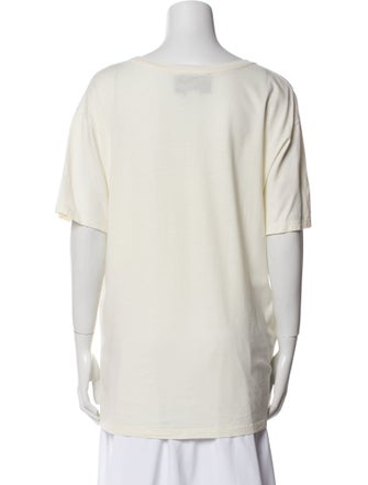 Gucci Interlocking G Logo Scoop Neck T-Shirt