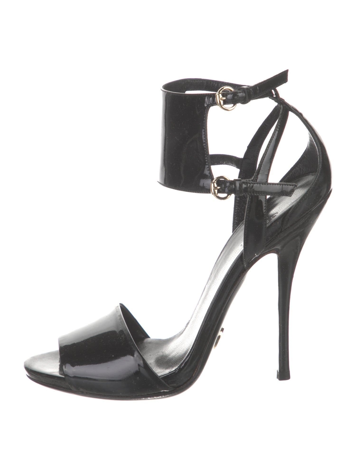 Gucci Vintage Patent Leather D'Orsay Pumps