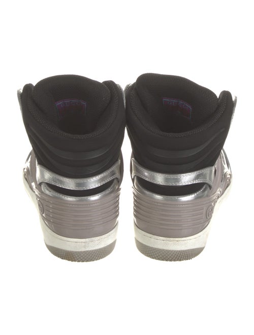 Gucci Interlocking G Logo Leather Sneakers