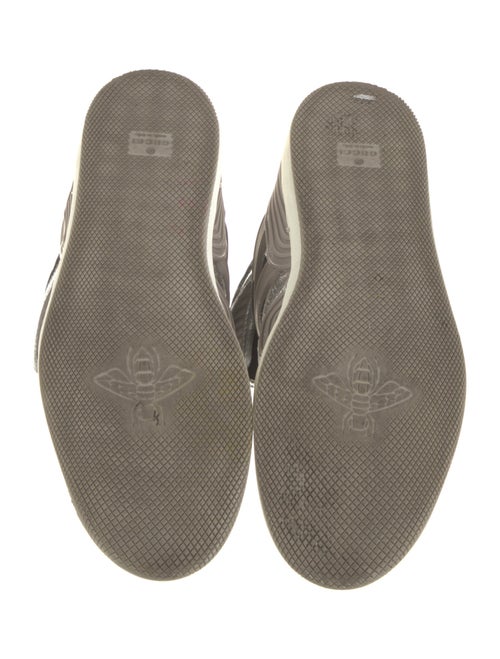 Gucci Interlocking G Logo Leather Sneakers