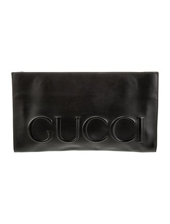 Gucci Leather Clutch