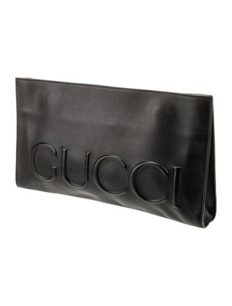 Gucci Leather Clutch