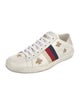 Gucci Sylvie Web Accent Leather Sneakers