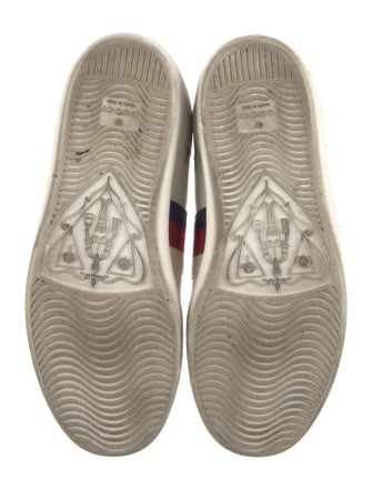 Gucci Sylvie Web Accent Leather Sneakers