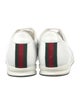 Gucci Web Accent Leather Sneakers