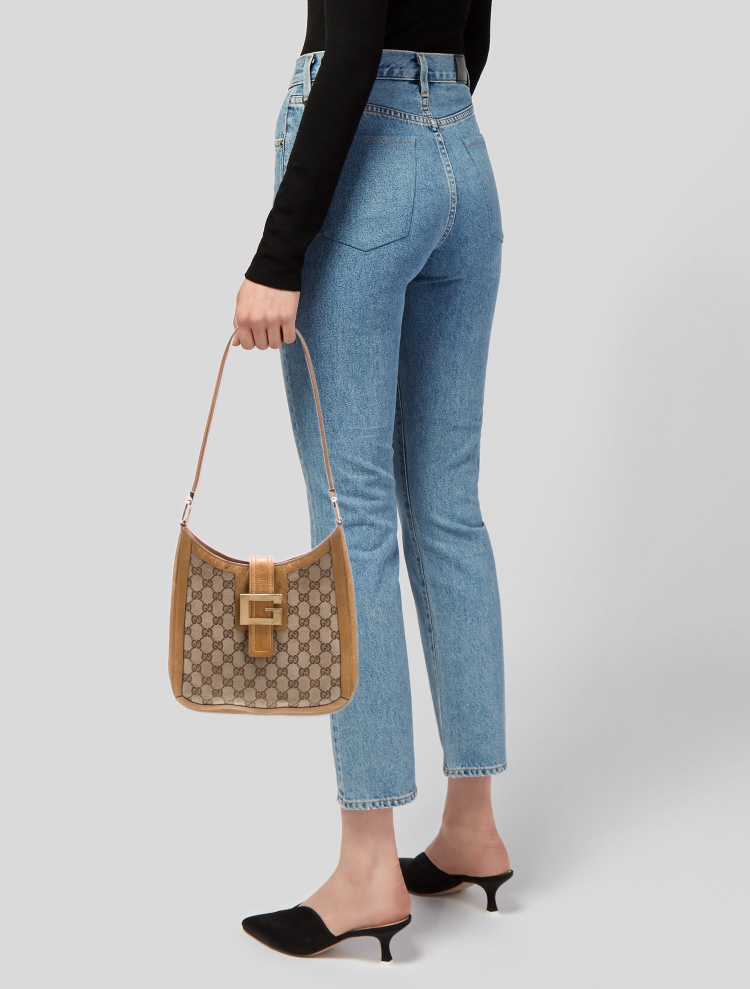 Gucci GG Canvas Shoulder Bag