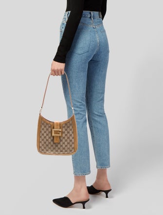Gucci GG Canvas Shoulder Bag